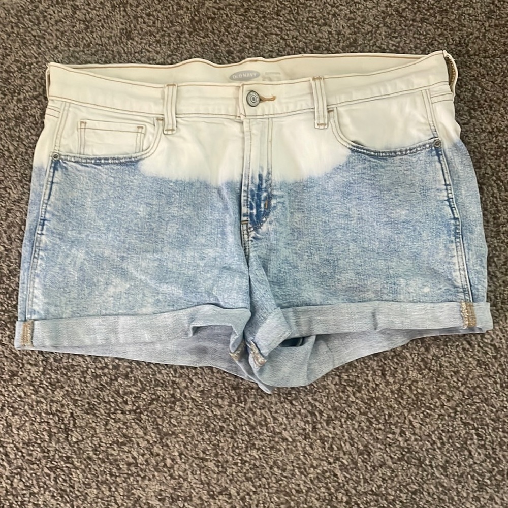 Dip Dyed Boyfriend Shorts